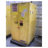 JUSTRITE FLAMMABLE LIQUID STORAGE CABINET W/