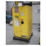 JUSTRITE FLAMMABLE LIQUID STORAGE CABINET W/