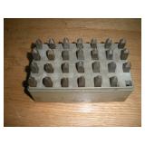 3/16 LETTER STAMPS