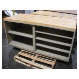 BUTCHER BLOCK TOP WORK STATION