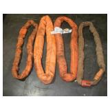 4 LIFT ALL 3 FT POLYESTER SLINGS 32000 LB CAP