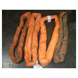 4 LIFT ALL 3 FT POLYESTER SLINGS 32000 LB CAP