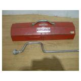 PROTO TOOL BOX AND 1/2 IN SPEED WRENCH