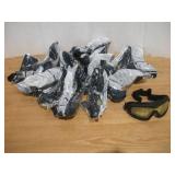 15 PAIRS OF PYRAMEX SAFTEY GOGGLES
