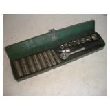 3/8 DRIVE SOCKET SET SAE