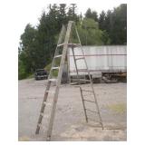 10 FT ALUMINUM STEP LADDER