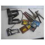 STAPLE GUNS STAPLES AND POP RIVET GUNS