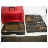 CRAFTSMAN SOCKET SET 1/4 3/8 AND 1/2 DRIVE W/