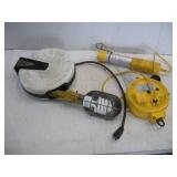 2 RETRACTABLE WORK LIGHTS