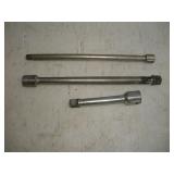 MAC 3/8 AND 1/2 IN DRIVE EXT 5 AND 10 IN