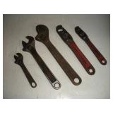 ADJUSTABLE WRENCHES 6-8-10 AND 12