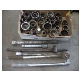3/4 IN DRIVE RATCHET BREAKER BAR SOCKETS AND EXT