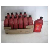 12 QUARTS OF HIGH MILAGE AUTO TRANSMISSION FLUID