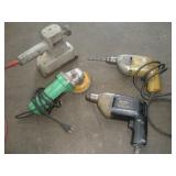 4 1/2 IN ANGLE GRINDER SANDER AND DRILL
