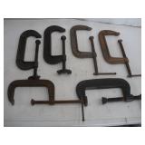SIX 6IN C CLAMPS