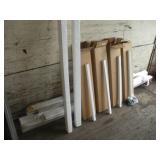 VINYL RAILING (4 TOP AND 4 BOTTOM RAILS-W/ 72 MIDD
