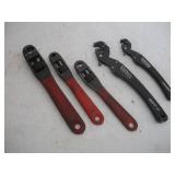 CRAFTSMAN ADJUSTABLE WRENCHES