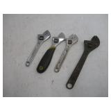 ADJUSTABLE WRENCHES 6 AND 8IN