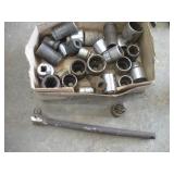 3/4 IN SOCKETS AND BREAKER BAR