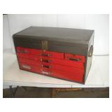 POWER KRAFT 6 DRAWER TOOL CHEST 26X13X15