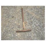 VINTAGE RAILROAD SPIKE SLEDGE