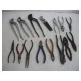 ASSORTED PLIERS AND CUTTERS