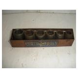 PROTO 1/2 DRIVE IMPACT SOCKET SET 1/2 TO 13/16