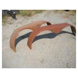 (2) TRAILER FENDERS 6FT X 9IN