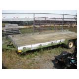 1987 VIKING SPIRIT 16 FT DUAL AXEL TRAILER W/