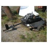 AGRI-FAB 42 IN GAS POWERED BRUSH HOG W/