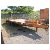 2006 ECONOLINE BACKHOE PRO LOW BOY TRAILER W/