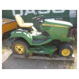 JOHN DEERE X740 ULTIMATE DIESEL LAWN TRACTOR W/
