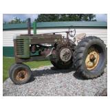 1944 JOHN DEERE A FARM TRACTOR W/