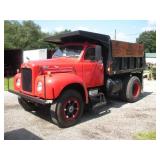 1960 MACK B65 DUMP TRUCK W/ 8 FT STEEL BED