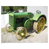1938 JOHN DEERE D FARM TRACTOR W/