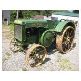 1927 JOHN DEERE D FARM TRACTOR W/