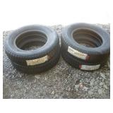 4 NEW NANKANG TIRES 165R15   87S