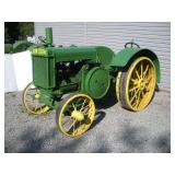 1938 JOHN DEERE D FARM TRACTOR W/