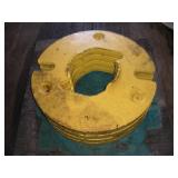4 JOHN DEERE TRACTOR WIEGHTS
