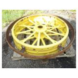 JOHN DEERE G SERIES 12 SPLINE STEEL RIMS W/