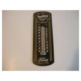 FORD METAL THERMOMETER 12 IN TALL REPO