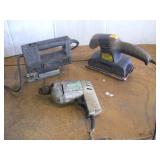 SANDER SCROLL SAW AND DRILL