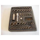 CRAFTSMAN 1/4 AND 3/8 DRIVE SOCKET SETS METRIC AND