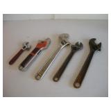 ADJUSTABLE WRENCHES LARGEST 12 IN