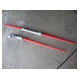 2 TOY LIGHT SABERS