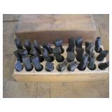 3/4 IN LETTER PUNCHES FOR WOOD