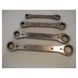 MAC RATCHETING WRENCH SET 3/8 TO 7/8