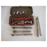 CRAFT6SMAN 1/4 IN DRIVE SOCKET SET