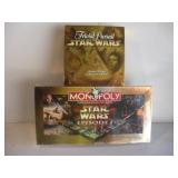 STAR WARS MONOPOLY 3D GAME (NEW) AND STAR WARS