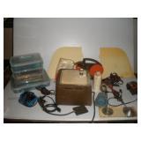STAIN GLASS SANDER, TOOLS, AND ACC.